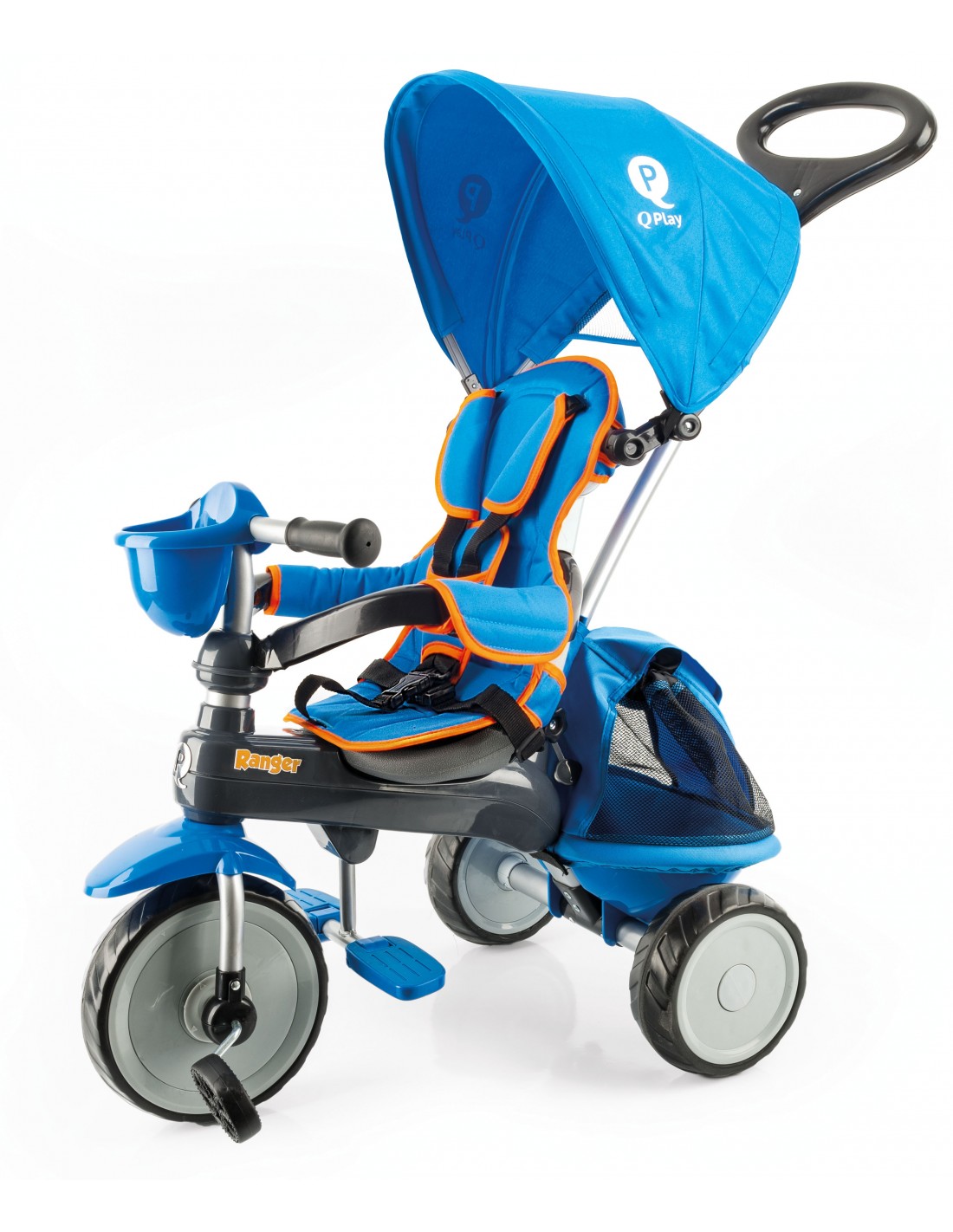 Triciclo para ni&ntilde;os Ranger azul